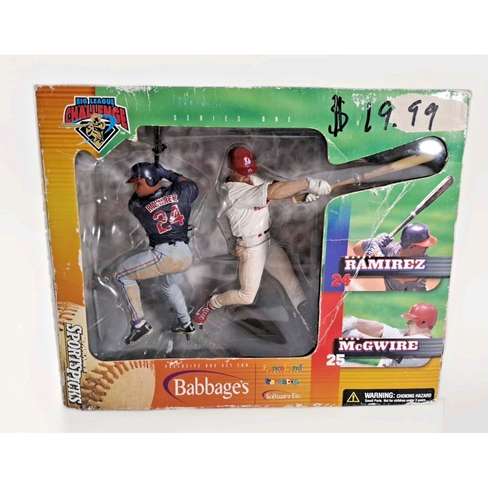 McFarlane SportsPicks Big League Challenge Manny Ramirez‎ Mark McGwire Set 2000